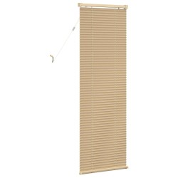 Store Vénitien Marron clair avec motif 150 x 40 cm PVC 523149523149