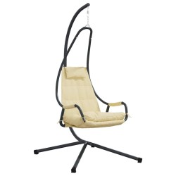 Chaise suspendue Beige 94 x 107 x 196,5 cm Acier 523155523155