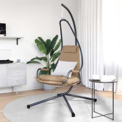 Chaise suspendue Taupe 94 x 107 x 196,5 cm Acier 523163523163