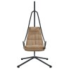 Chaise suspendue Taupe 94 x 107 x 196,5 cm Acier 523163523163