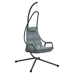 Chaise suspendue Anthracite 94 x 107 x 196,5 cm Acier 523170523170