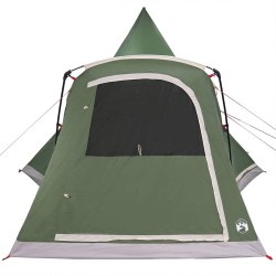 Tente Teepee 5 personnes avec toit Vert 545 x 450 x 295 cm 523178523178