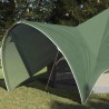 Tente Teepee 3 personnes Vert et gris 312 x 312 x 197 cm 523179523179