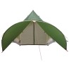 Tente Teepee 3 personnes Vert et gris 312 x 312 x 197 cm 523179523179
