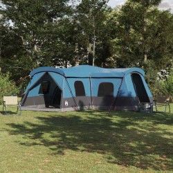 Tente 16 personnes avec toit avec évent Bleu 680 x 510 x 210 cm 523181523181