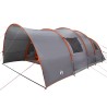 Tente Tunnel 8-Personnes Gris et orange 710 x 460 x 245 cm 523183523183