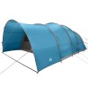 Tente Tunnel 8-Personnes avec toit Bleu 710 x 460 x 245 cm 523184523184
