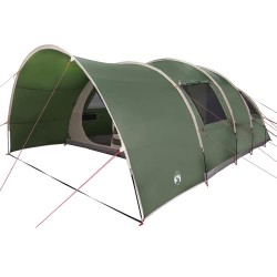 Tente Tunnel 8-Personnes avec toit Vert 710 x 460 x 245 cm 523185523185
