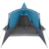 Tente Teepee pour 8 personnes avec toit Bleu 720 x 465 x 295 cm 523188523188