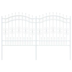 Clôture de jardin Kampen Blanc 240 x 166 cm 523195523195