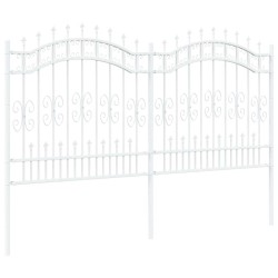 Clôture de jardin Kampen Blanc 240 x 166 cm 523195523195