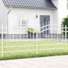 Clôture de jardin Kampen Blanc 240 x 140 cm 523196523196