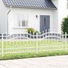 Clôture de jardin Kampen Blanc 240 x 118 cm 523197523197