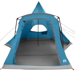 Tente Teepee 5 personnes avec toit Bleu 545 x 450 x 295 cm 523199523199