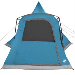 Tente Teepee 5 personnes avec toit Bleu 545 x 450 x 295 cm 523199523199