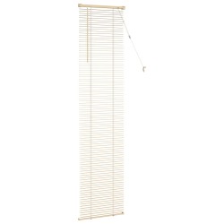 Store Vénitien Marron clair avec motif 213 x 40 cm PVC 523202523202