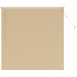 Store Vénitien Marron clair avec motif 150 x 160 cm PVC 523216523216