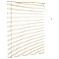 Store Vénitien Marron clair avec motif 150 x 120 cm PVC 523218523218