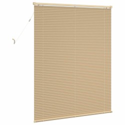 Store Vénitien Marron clair avec motif 150 x 120 cm PVC 523218523218