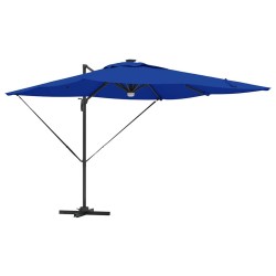 Parasol Roma Bleu 286 x 284 x 270 cm Aluminium et polyester 523226523226