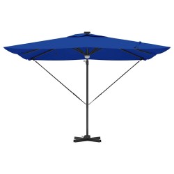 Parasol Roma Bleu 286 x 284 x 270 cm Aluminium et polyester 523226523226