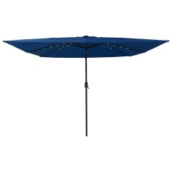 Parasol de jardin Azur 295 x 295 x 245 cm Polyester et Acier 523229523229