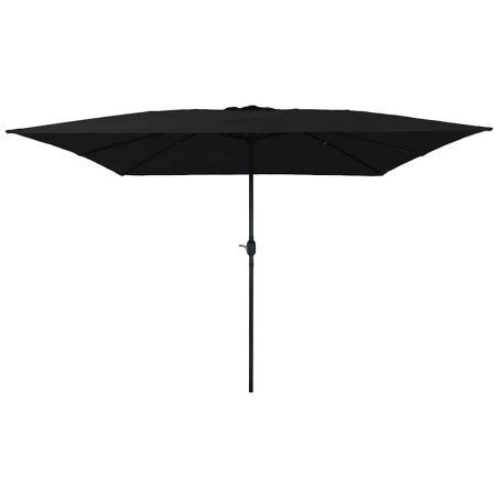 Parasol de jardin Noir 295 x 295 x 245 cm Polyester et Acier 523231523231
