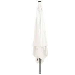 Parasol de jardin Sable 295 x 295 x 245 cm Polyester et Acier 523235523235