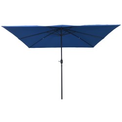 Parasol de jardin Azur 295 x 295 x 245 cm Polyester et Acier 523240523240