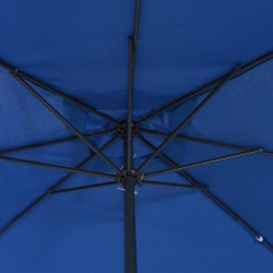 Parasol de jardin Azur 295 x 295 x 245 cm Polyester et Acier 523240523240
