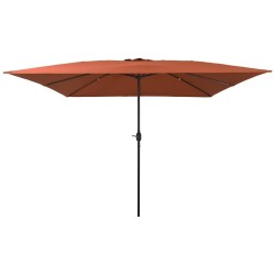 Parasol de jardin Terre cuite 295 x 295 x 245 cm 523241523241