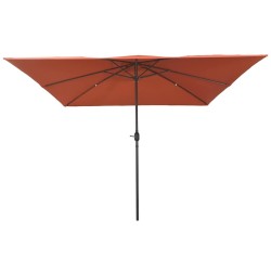 Parasol de jardin Terre cuite 295 x 295 x 245 cm 523241523241