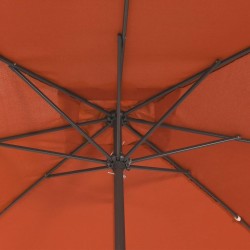 Parasol de jardin Terre cuite 295 x 295 x 245 cm 523241523241