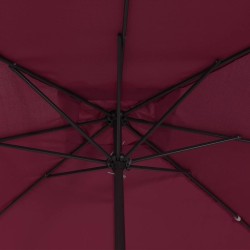 Parasol de jardin Bordeaux 295 x 295 x 245 cm 523242523242