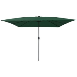 Parasol de jardin Vert 295 x 295 x 245 cm Polyester et Acier 523245523245