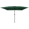 Parasol de jardin Vert 295 x 295 x 245 cm Polyester et Acier 523245523245