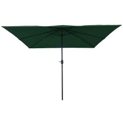 Parasol de jardin Vert 295 x 295 x 245 cm Polyester et Acier 523245523245