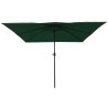 Parasol de jardin Vert 295 x 295 x 245 cm Polyester et Acier 523245523245