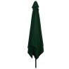 Parasol de jardin Vert 295 x 295 x 245 cm Polyester et Acier 523245523245