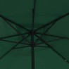 Parasol de jardin Vert 295 x 295 x 245 cm Polyester et Acier 523245523245