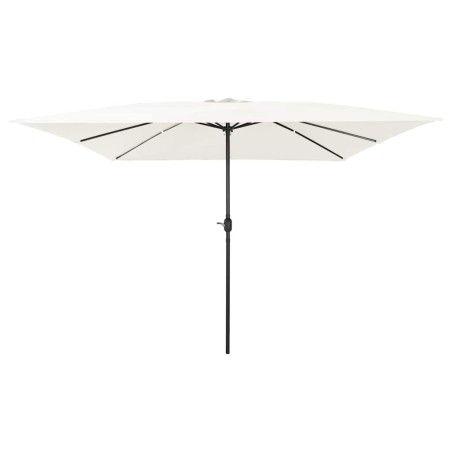 Parasol de jardin Sable 295 x 295 x 245 cm Polyester et Acier 523246523246