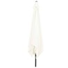 Parasol de jardin Sable 295 x 295 x 245 cm Polyester et Acier 523246523246