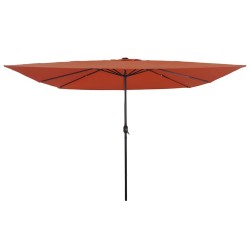 Parasol de jardin Terre cuite 295 x 295 x 245 cm 523247523247