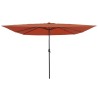 Parasol de jardin Terre cuite 295 x 295 x 245 cm 523247523247