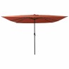 Parasol de jardin Terre cuite 295 x 295 x 245 cm 523247523247