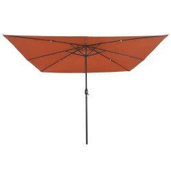 Parasol de jardin Terre cuite 295 x 295 x 245 cm 523247523247