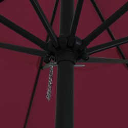 Parasol de jardin Bordeaux 394 x 394 x 248 cm 523249523249