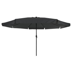 Parasol de jardin Anthracite 395 x 395 x 245 cm Polyester 523254523254