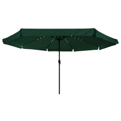 Parasol de jardin Vert 395 x 395 x 245 cm Polyester 523255523255