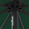 Parasol de jardin Vert 395 x 395 x 245 cm Polyester 523255523255